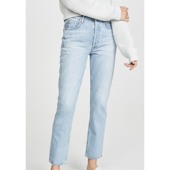 Citizens of humanity charlotte straight jeans La Luna light blue - Picture 2 of 16